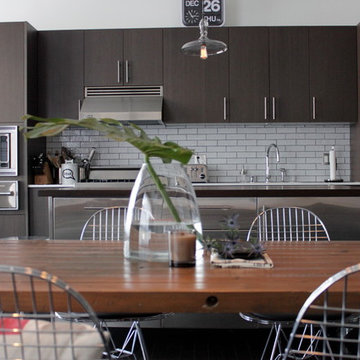 Historical Hollywood Loft Kitchen