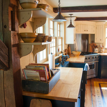 Historical Kitchen and Living Room