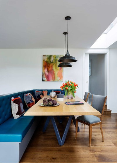 Contemporary Dining Room by HUX London