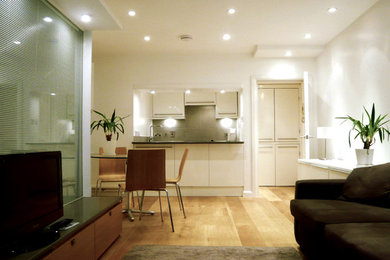 Photo of a contemporary kitchen in London.