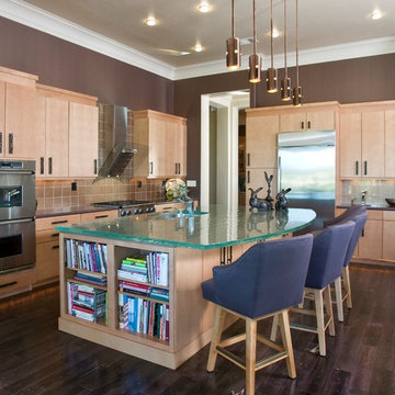 Hollywood Regency Kitchen