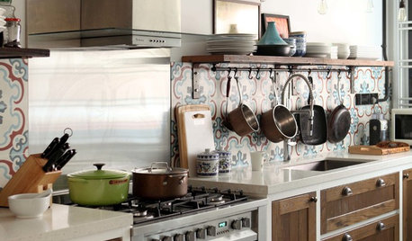Kitchen Tour: Transnational Family's Eclectic Country-Style