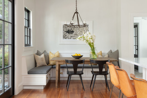 Farmhouse Dining Room by kelly mcguill home