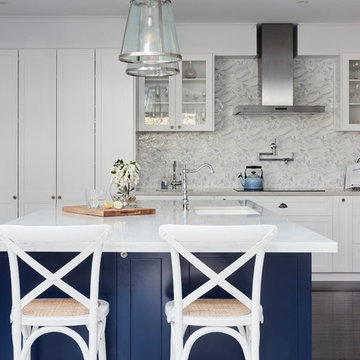 Home Renovation in North Sydney Features Athena in Hamptons-Style Kitchen