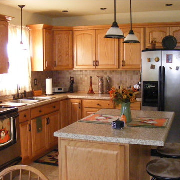Honey Oak Kitchen