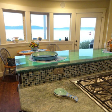 Hood Canal Waterfront Kitchen Remodel