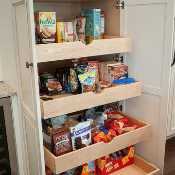 Hopkinton kitchen, Transitional kitchen with two islands