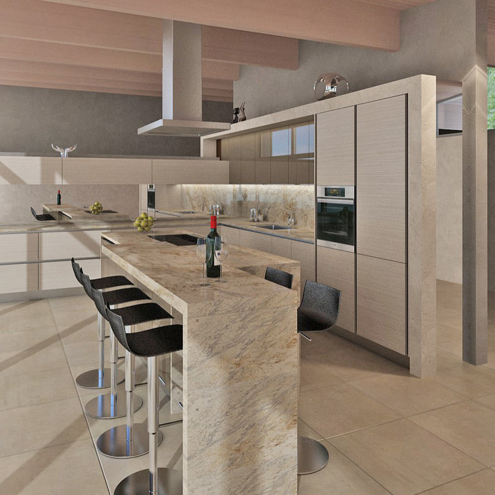 Horseshoe Kitchen Houzz