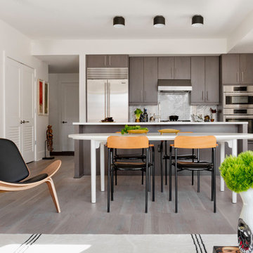 Houzz Tour: Art and Natural Light Shine in a Contemporary Apartment