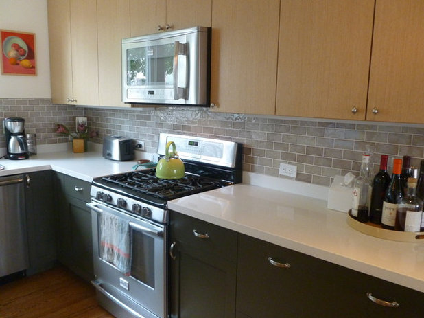 Contemporary Kitchen Houzz Tour: Small Eclectic San Francisco Family Home