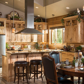 Hybrid Log & Timber Home - Silver Valley Residence