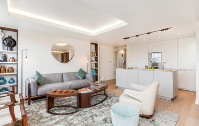 Houzz Tour: 2-Bedroom Apartment Gets a Clever Open-Plan Layout