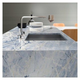 Ijen Blue Quartzite by Allure Natural Stone - Modern - Kitchen - Dallas ...