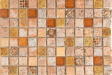Imperium Gold Mosaic Tiles - Direct Tile Warehouse