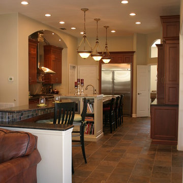 "Impressive Kitchen and Bar with beautiful finishes