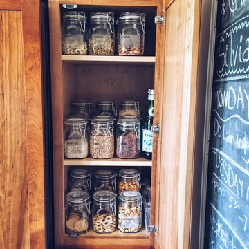 In-cabinet pantry makeover - Traditional kitchen - Oakland, CA