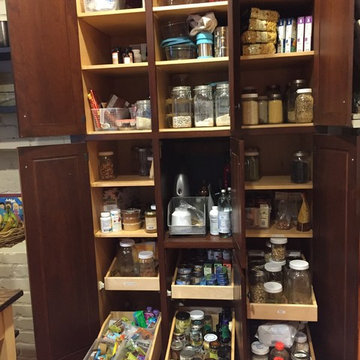 In-cabinet pantry - Traditional kitchen - Berkeley, CA