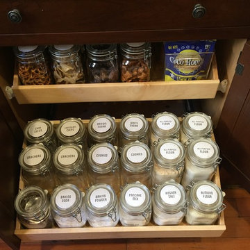 In-cabinet pantry - Traditional kitchen - Berkeley, CA