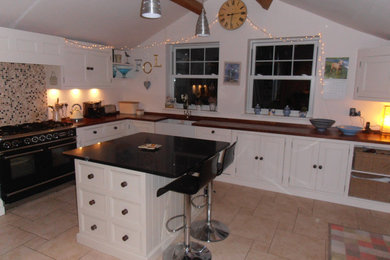 Design ideas for a large country kitchen in Hampshire.