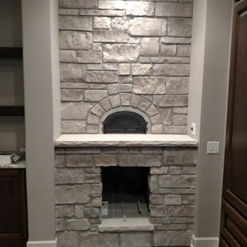 Indoor Custom Installation with CBO-750 DIY Kit by Chicago Brick Oven