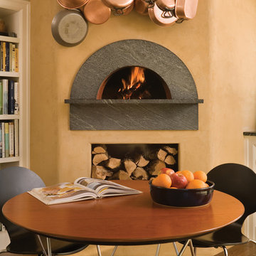 Temp-Cast Indoor Masonry Fireplace And Pizza Oven Combo - Patio & Pizza  Outdoor Furnishings