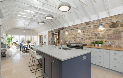Industrial Chic Kitchen in a Converted Scottish Barn