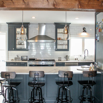 Industrial Cool Kitchen Remodel