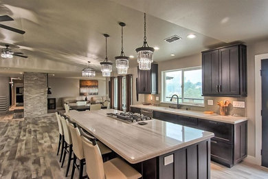 Industrial Farmhouse Kitchen -- Meek's Redding