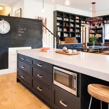 Industrial Kitchen and Library
