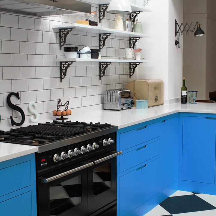 75 Industrial Kitchen Ideas You Ll Love August 2024 Houzz   Industrial Kitchen With American Diner Feel Sustainable Kitchens Img~3fe195dd062760d8 5511 1 82171a2 W720 H720 B2 P0 