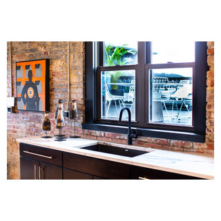 75 Industrial Living Room Ideas You'll Love - Houzz