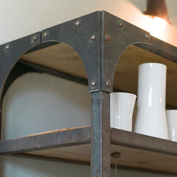 Industrial Shelving designed by Mia Marquez