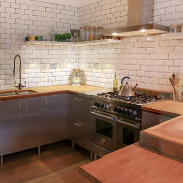 Industrial Style Kitchen in East London