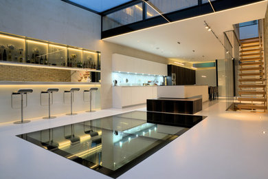 Photo of a contemporary kitchen in London.