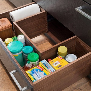 Innovative Cabinet Storage