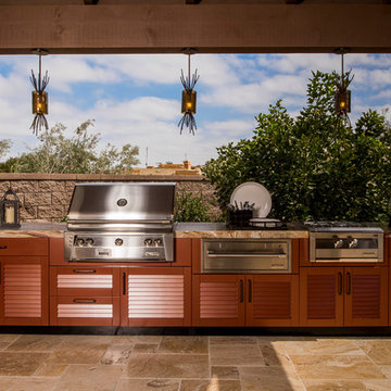 Innovative Outdoor Kitchens - San Diego, CA - Louver Door Style