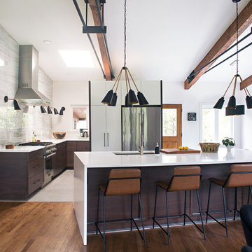 Inspired Houzz: An Open Floor Plan Updates a Midcentury Home