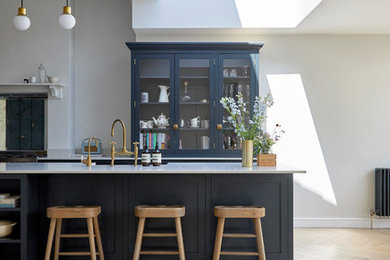 Design ideas for a victorian kitchen in London.