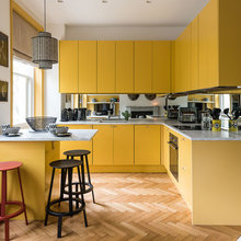 24 Brilliantly Bold Yellow Kitchens