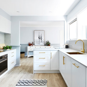 Interiors Addict - Jen Bishop's Essential flat pack kitchen by Freedom Kitchens