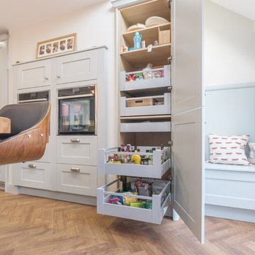 Internal drawers make this larder easy to access