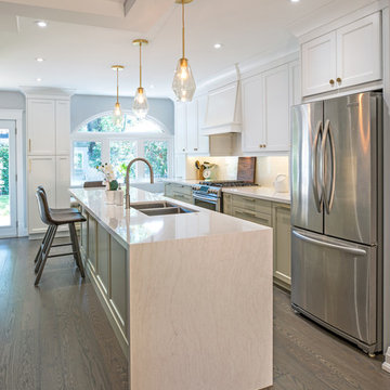 Intriguing Earth Tone Kitchen & Bath