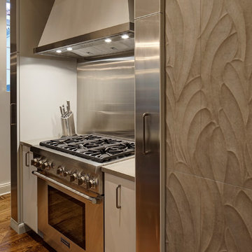 Intriguing Soft Contemporary Kitchen Design – Glen Ellyn, IL
