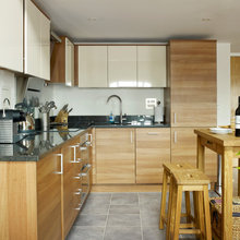 two toned kitchens