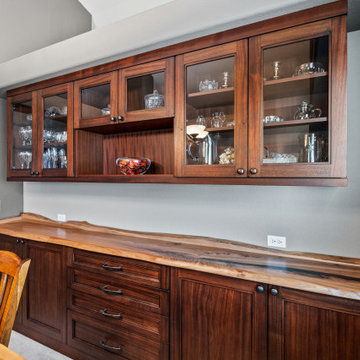 ISLAND REHAB IN AURORA & A NEW CUSTOM DINING BUFFET