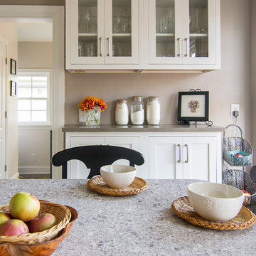 Island Seating in Compact West Chester Kitchen