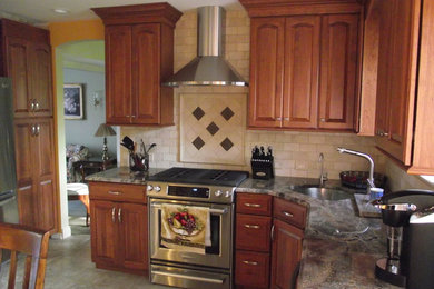 Tuscan kitchen photo in Philadelphia