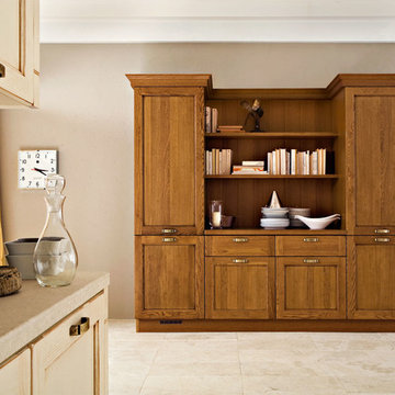 Italian kitchen cabinets by EffeQuattro Cucine Model - Valencia