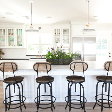 Ivanhoe® Sinclair Porcelain Pendants in Farmhouse Kitchen Design