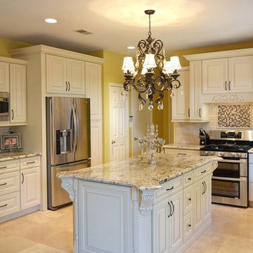Ivory Color Cabinets